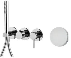 Смеситель для душа Fima Carlo Frattini Spillo Up, белый матовый (F3049WX8BS)