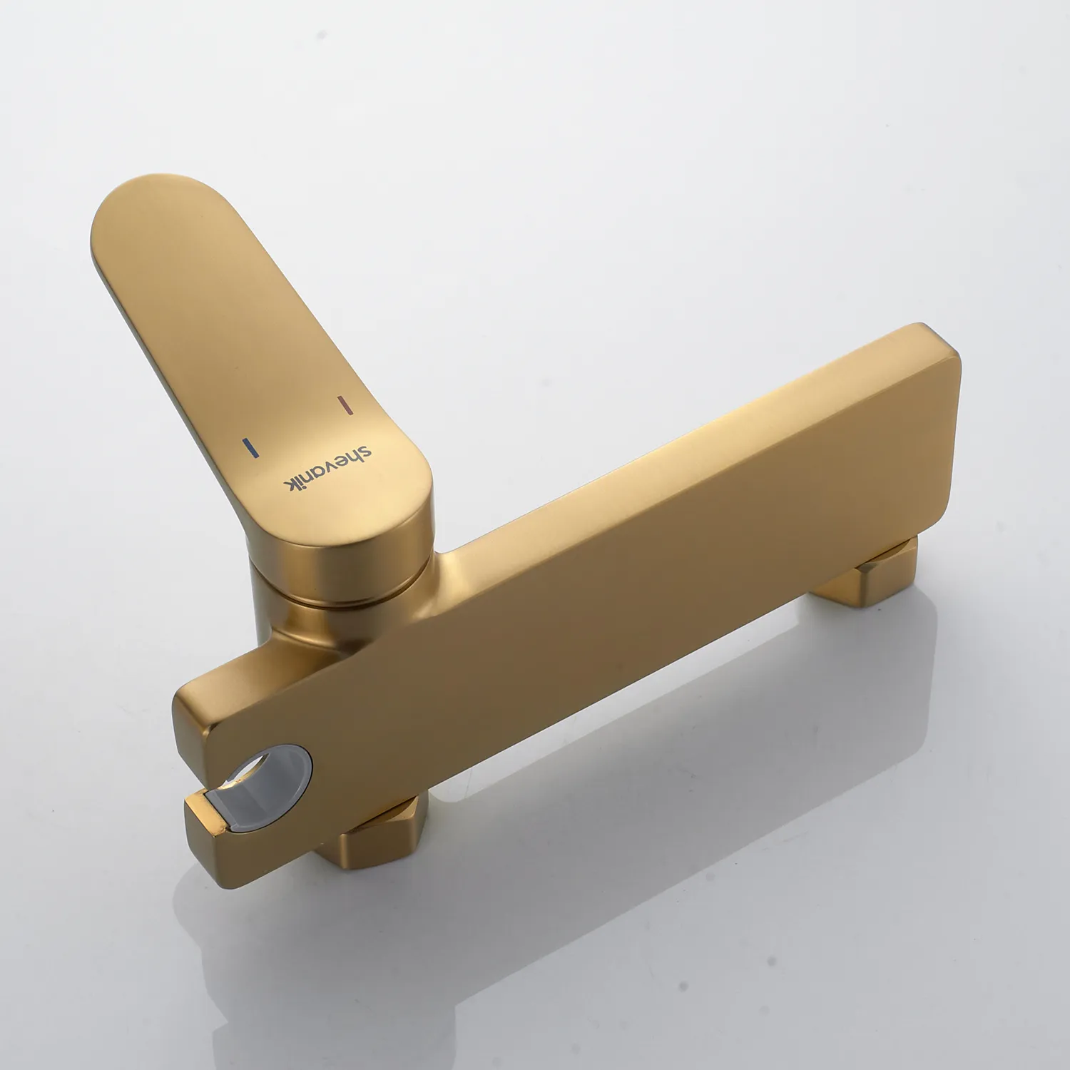 Гигиенический душ со смесителем Shevanik S4305G-1, золотой сатин