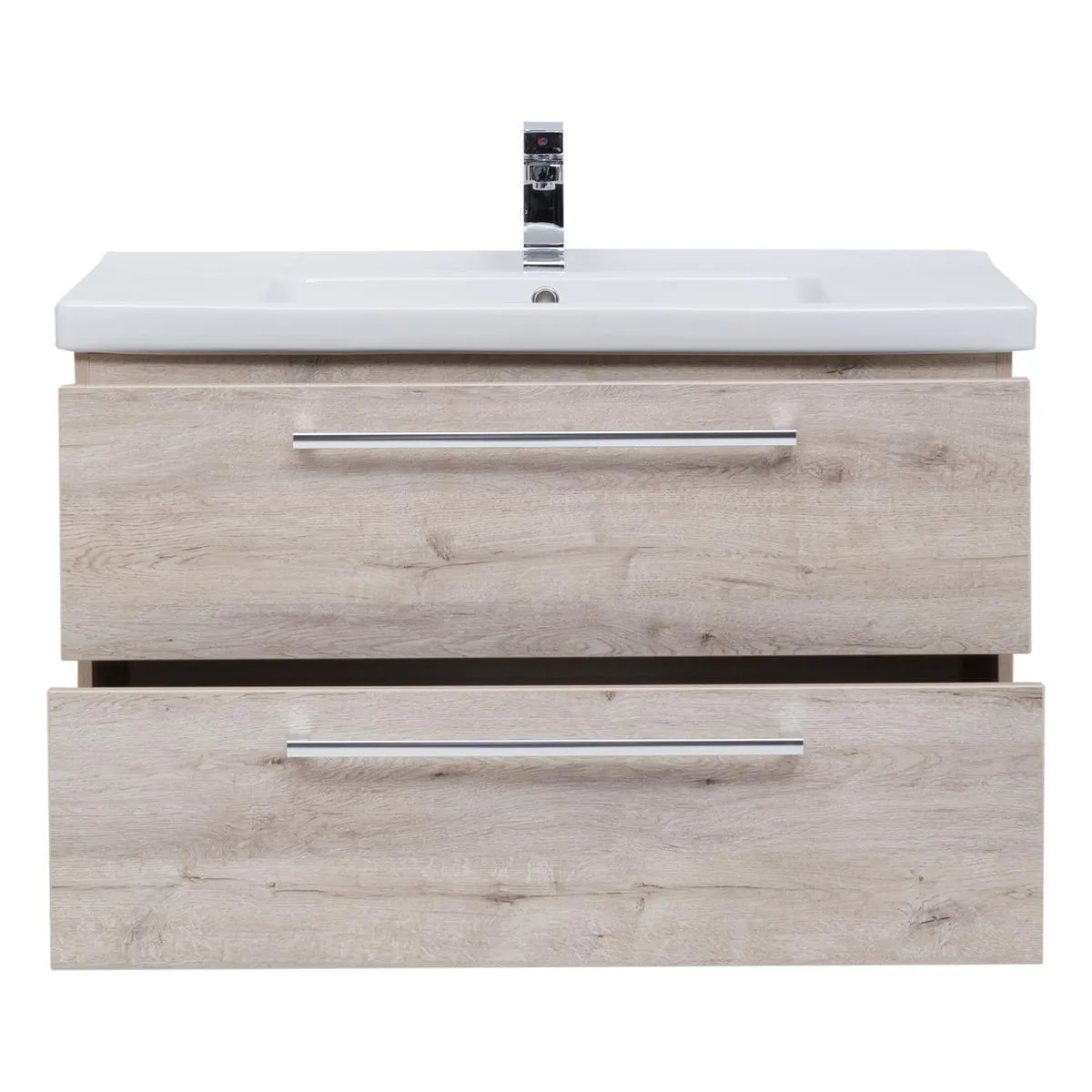 Тумба под раковину подвесная Dreja Gio 80 см, дуб кантри