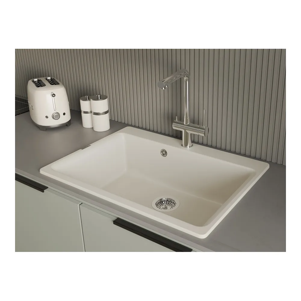 Кухонная мойка Rivelato AXEL Х-70, темно-бежевый