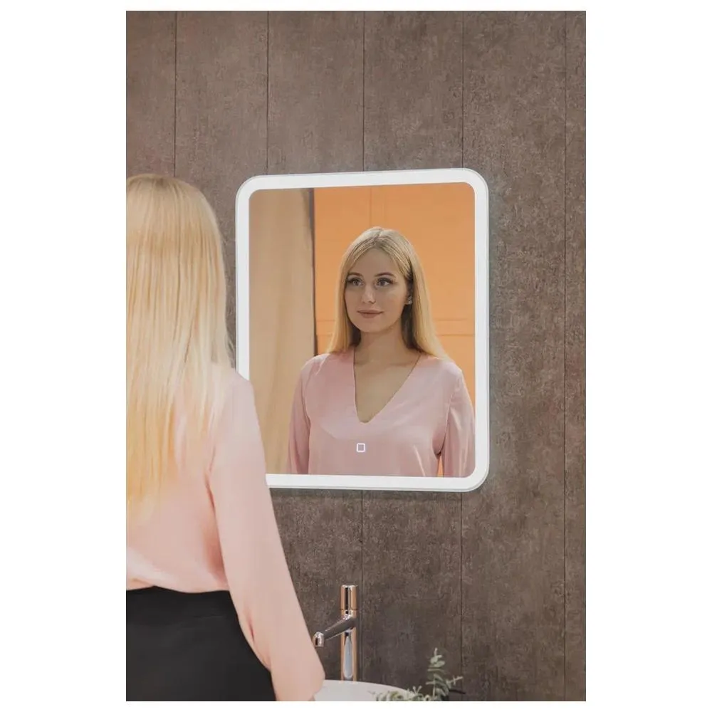 Зеркало Silver Mirrors Стив 500х600 (сенсорный выключатель)