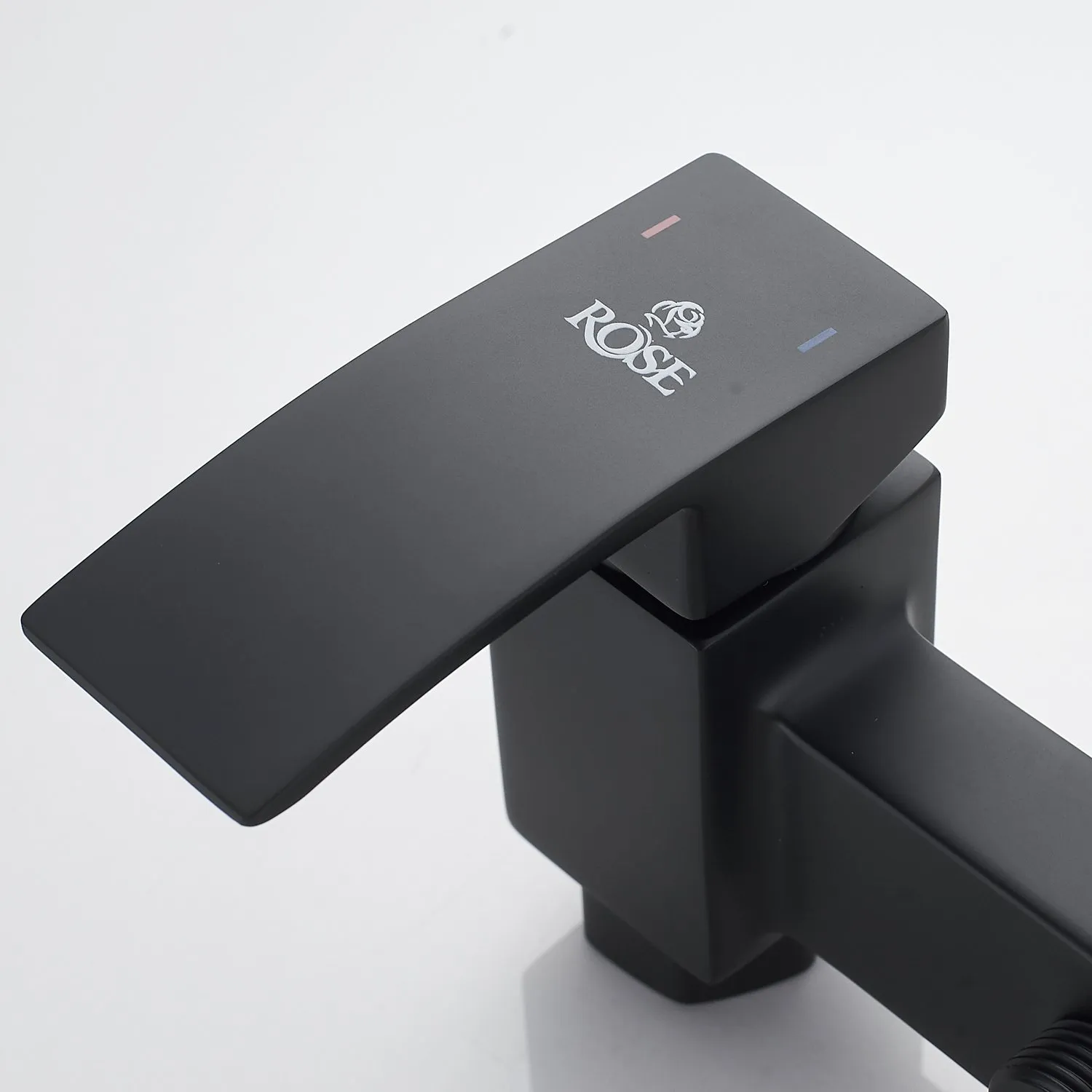 Гигиенический душ со смесителем Rose R1505H-1, черный