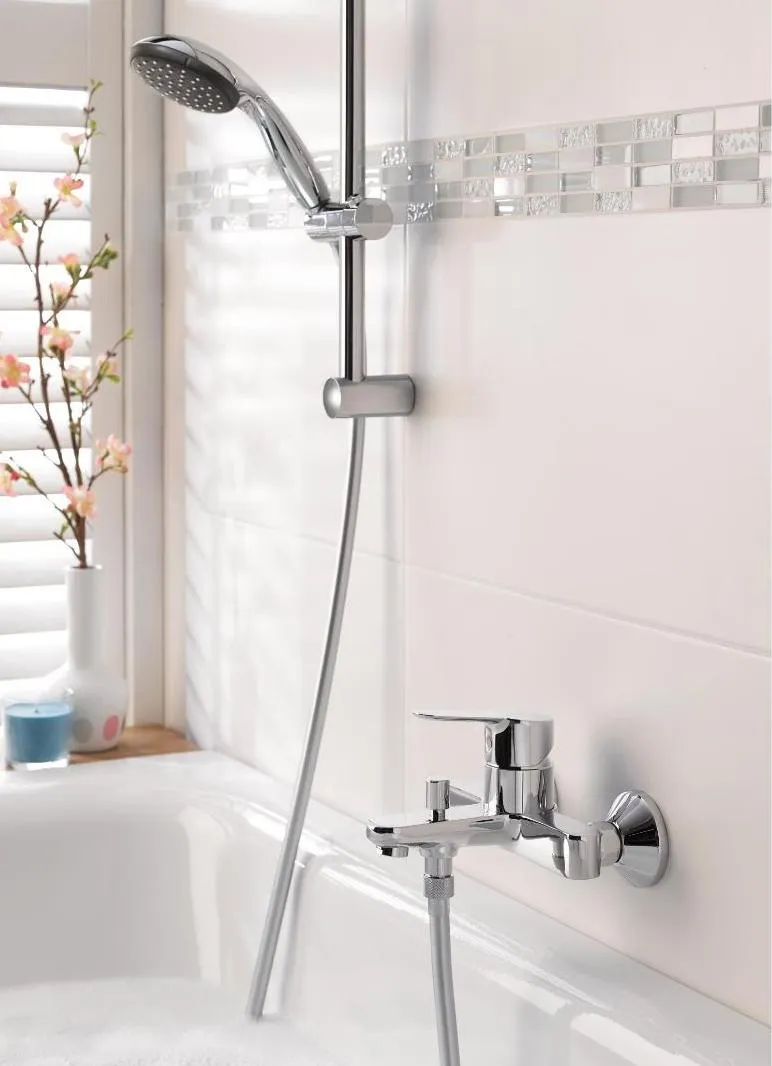 120210 Grohe Промо-набор для ванны: Start Edge для раковины с дон клап, M-Size ; StartEdge для ванны, Vitalio Start Душ гарнитур II 600, 5,8 л, хром