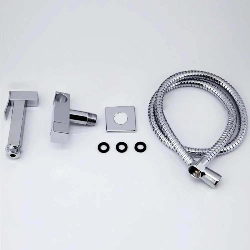 Гигиенический душ без смесителя FRAP F7502, хром