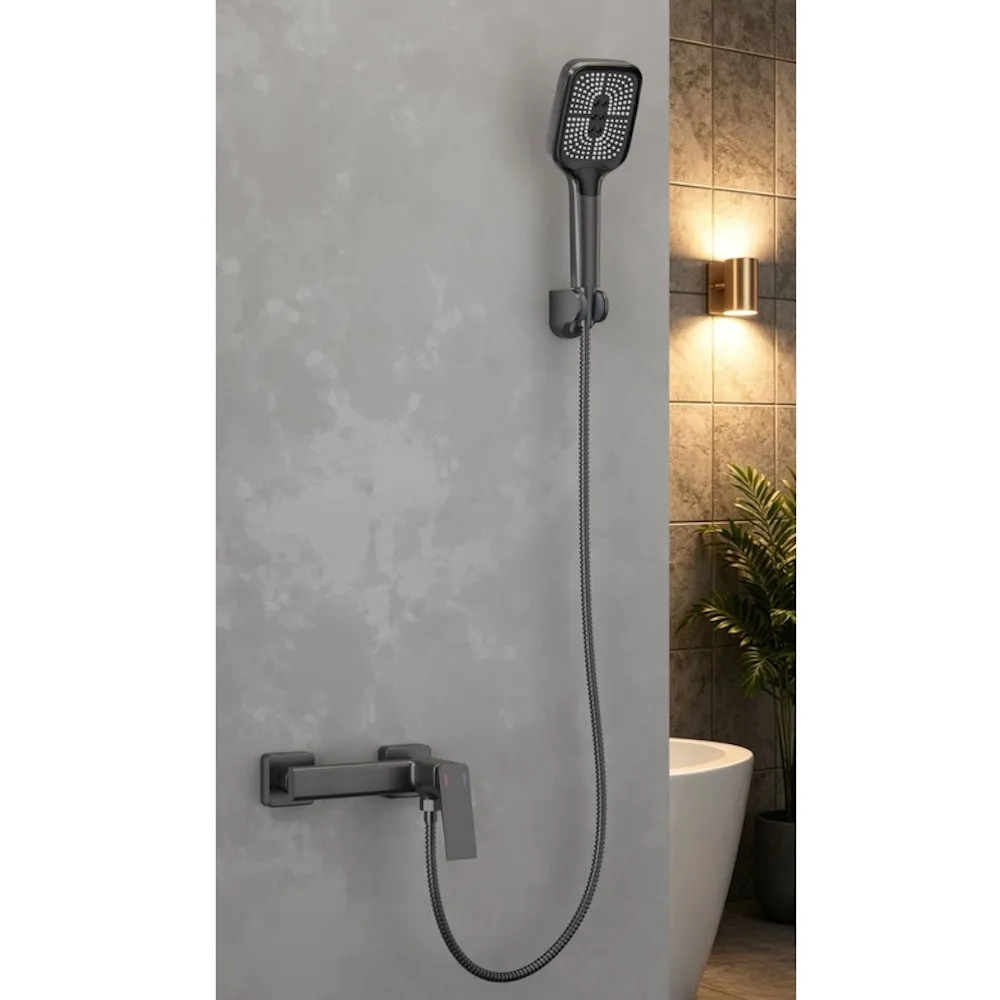 Смеситель для душа Savol S-DG2323Q, графит