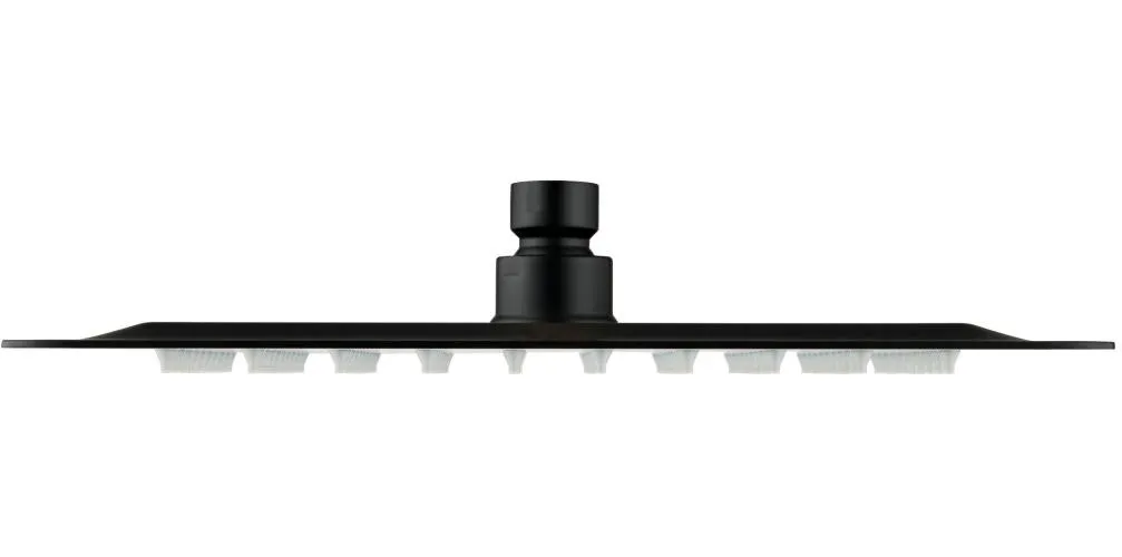 AQ2072MB квадратный верхний душ 250*250*2 мм, матовый черный