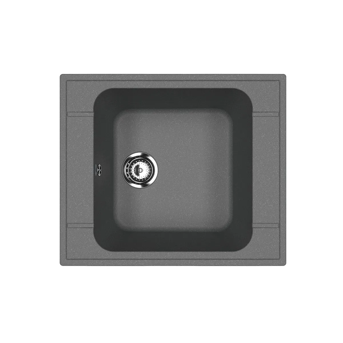 Кухонная мойка Ulgran U-604-343, антрацит