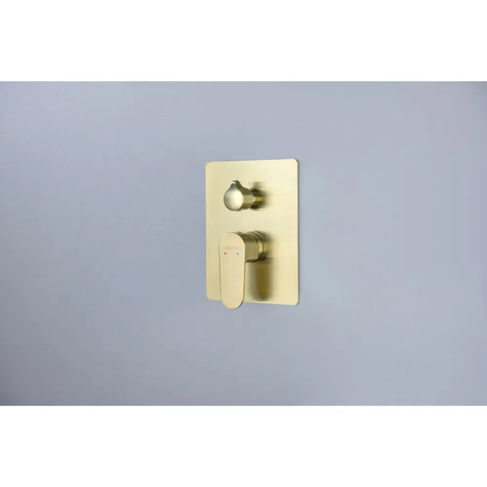 AQ1272BG ОБЕРОН Set 3 в 1 душевой комплект, шлиф. золото