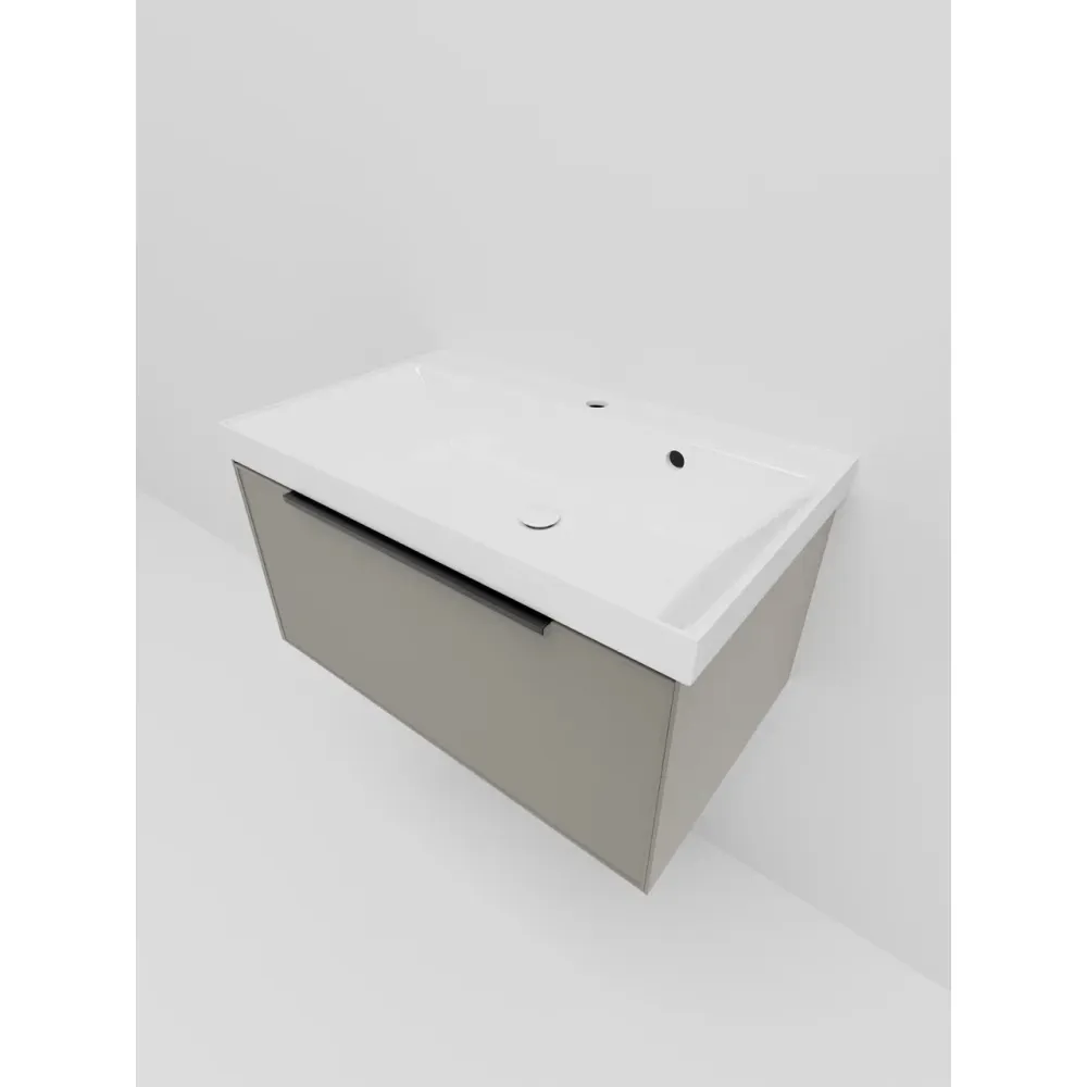 Тумба под раковину подвесная La Fenice SIMPLA FNC-01-SIM-C-80, бежевая