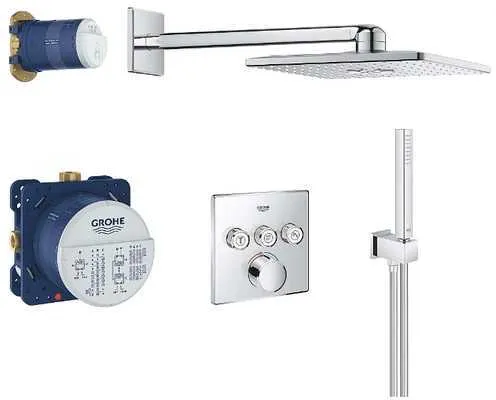 Душевая система Grohe SmartControl Concealed 34712000 хром