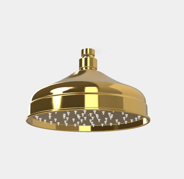 Верхний душ Fima Carlo Frattini Showerhead 200х200, золото (F2071/2OR)