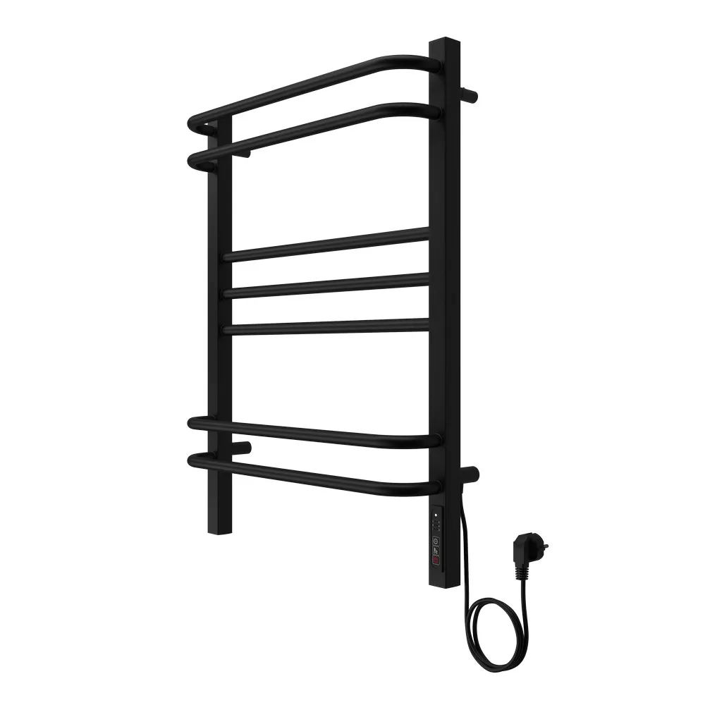 Полотенцесушитель электрический Aquatek Бетта П7 500х700, quick touch, черный муар