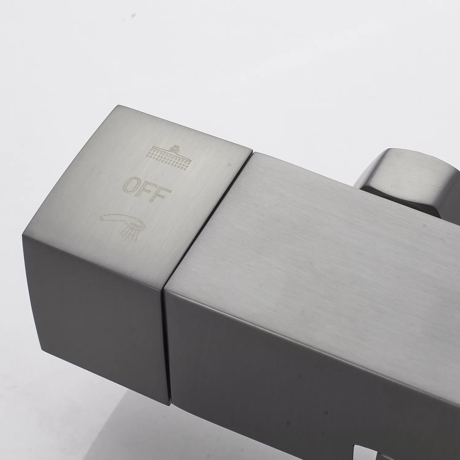 Душевая система Shevanik S8936T, оружейная сталь