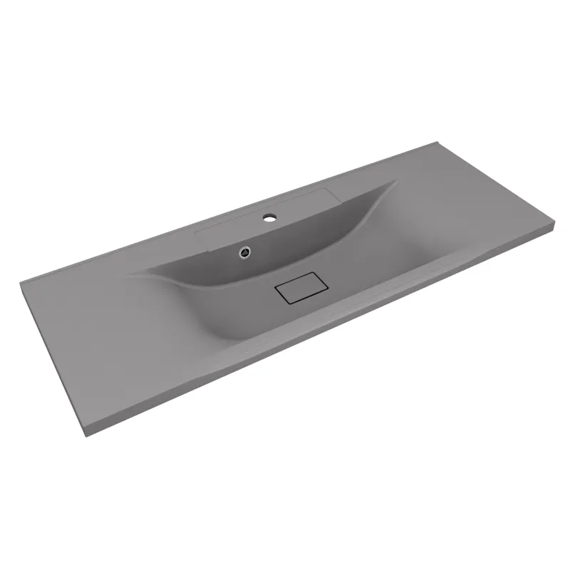 Раковина Florentina Прима 120 см 10.010.01200.307, серый шёлк