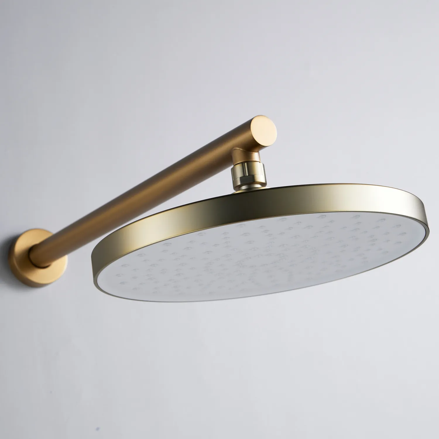 Душевая система встраиваемая Shevanik S4335G, золотой сатин