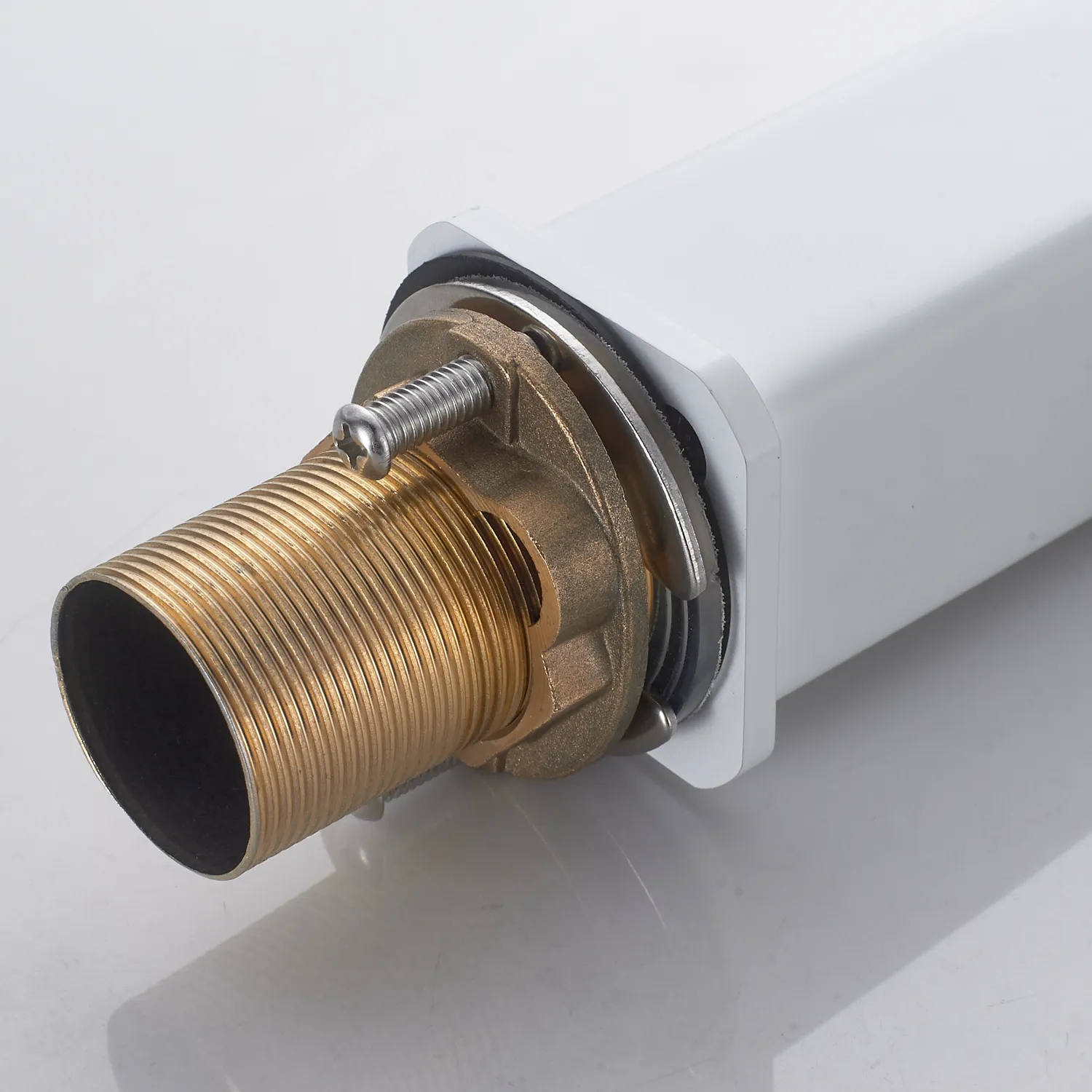 Смеситель для раковины Shevanik S4001C, белый