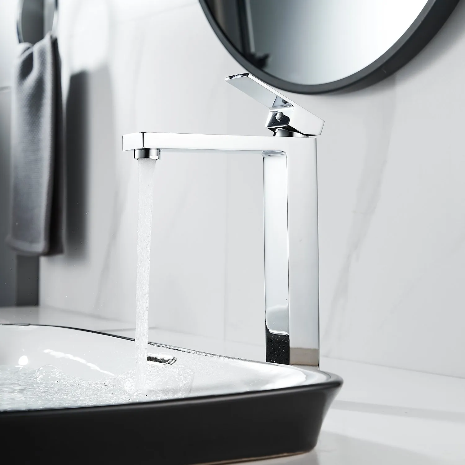 Смеситель для раковины Shevanik S9611, хром