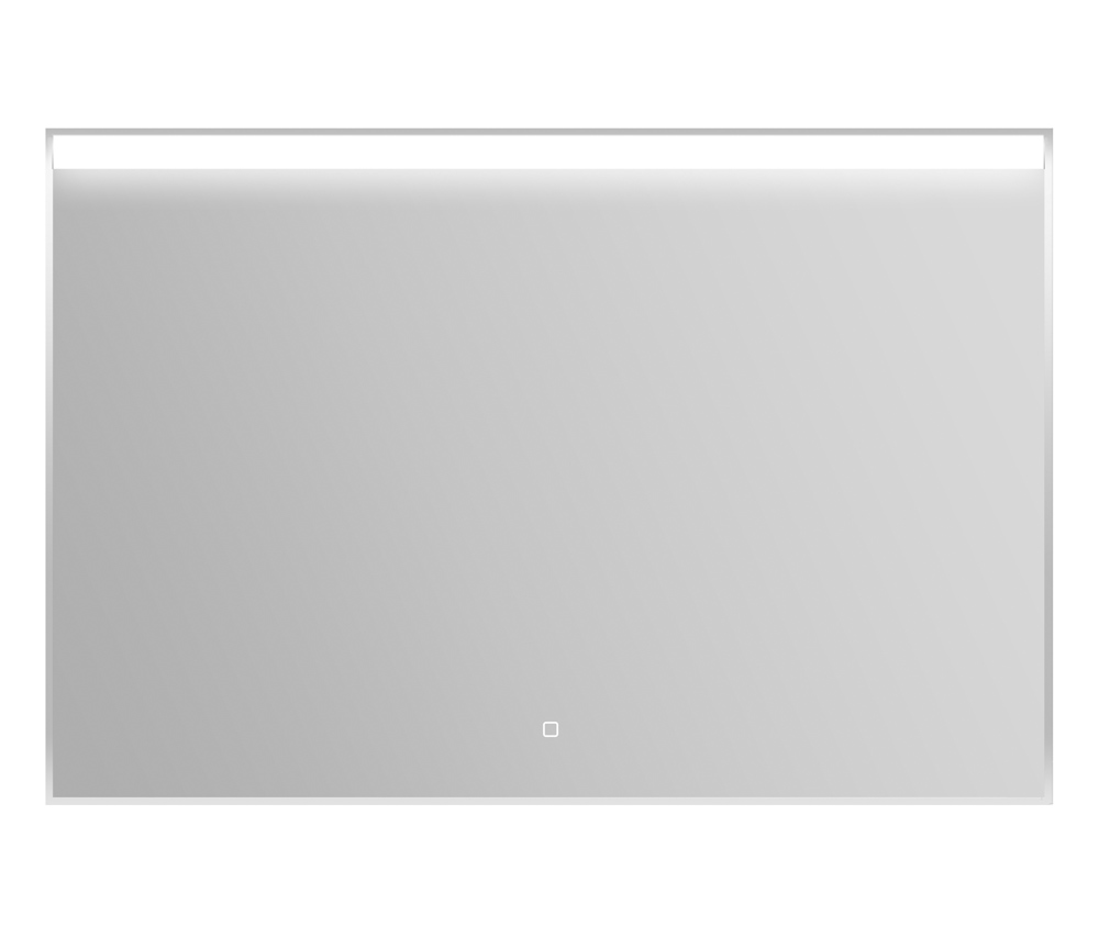 Зеркало в алюминиевой раме с подсветкой BelBagno Uno 1200 х 50 х 800 (SPC-UNO-1200-800-TCH)