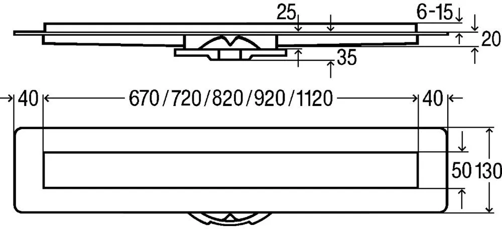 753177 Advantix Basic Set душевой лоток (нерж.сталь) 900 мм в комп. с сифоном 0.5 л/сек, ножками, дизайн решеткой ER10 (глянцевая); модель 4983.10