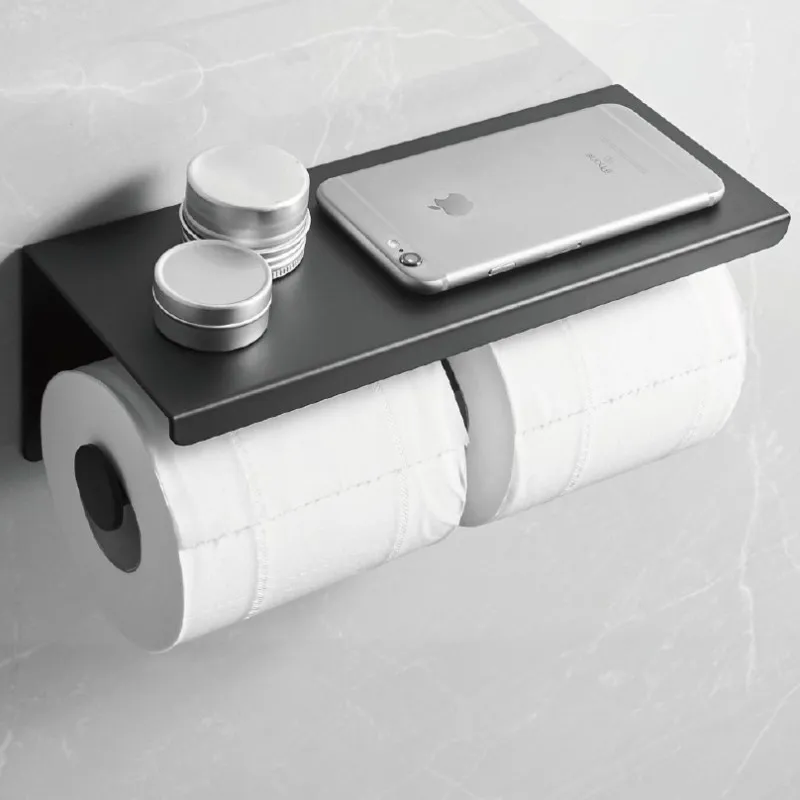 Держатель для туалетной бумаги D-Lin D201507-2, черный