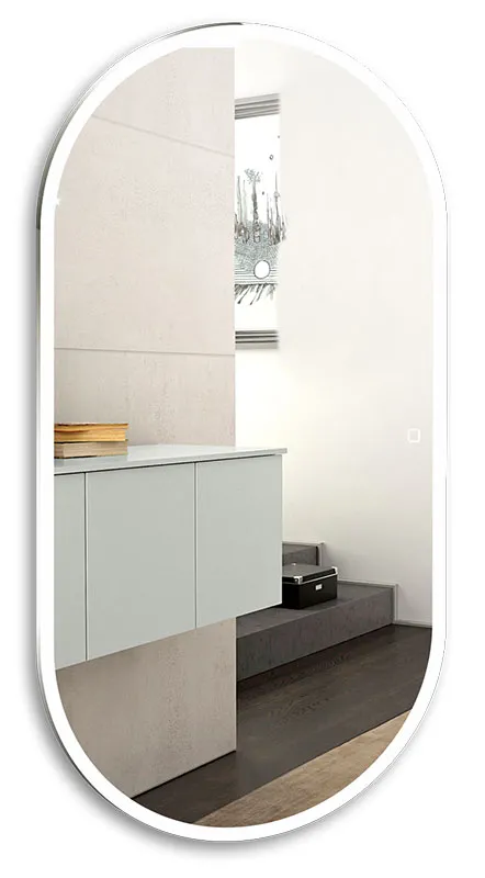 Зеркало SILVER MIRRORS 500*1000 cенсорный выключатель гор/верт Виола (LED-00002355)