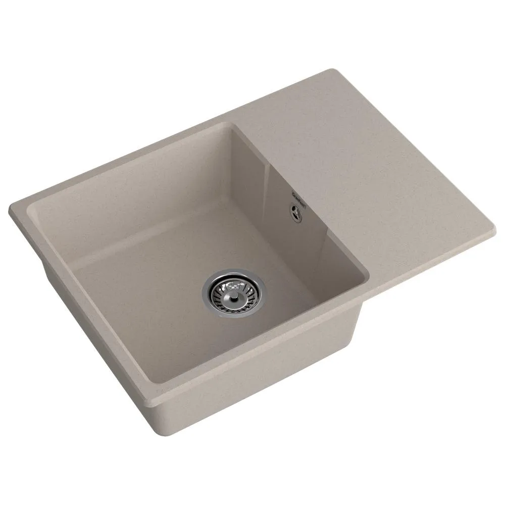 Кухонная мойка GranFest URBAN 668L, песочный