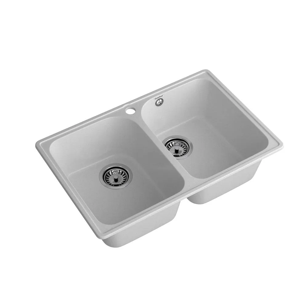 Кухонная мойка GranFest QUARZ 15, серый