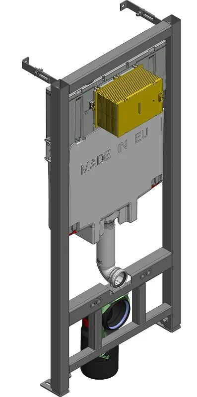 Комплект унитаз с инсталляцией и сиденьем микролифт Jacob Delafon Vox (E21772RU-00), без панели смыва