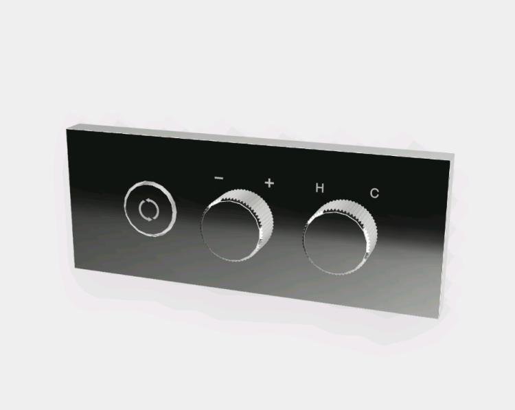 Смеситель для душа Fima Carlo Frattini Switch ON, на 2 потребителя, хром (F5959X2CR)