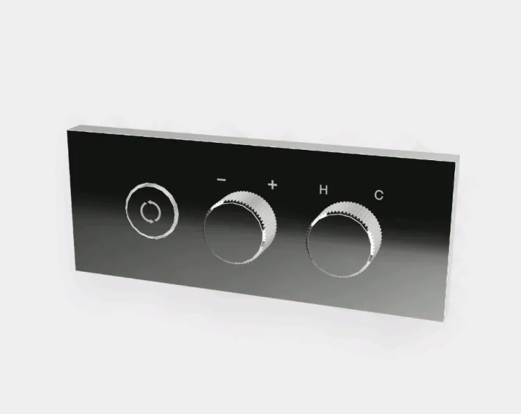 Смеситель для душа Fima Carlo Frattini Switch ON, на 2 потребителя, хром (F5959X2CR)