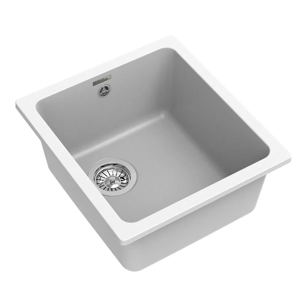 Кухонная мойка Rivelato BERKANA BK-35, иней