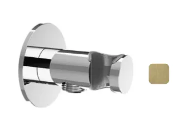 Шланговое подсоединение Almar Showers Accessories, High Brass Brushed PVD (E095037.HB)