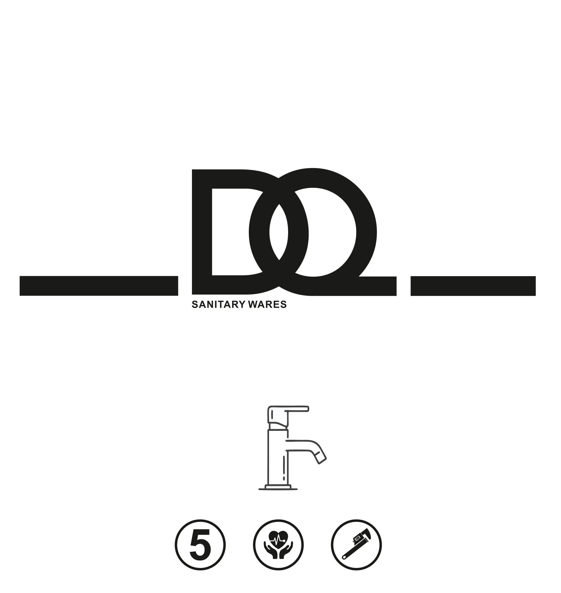 Душевая система со смесителем DQ Bonn браш.роз.золото (DA1703733)