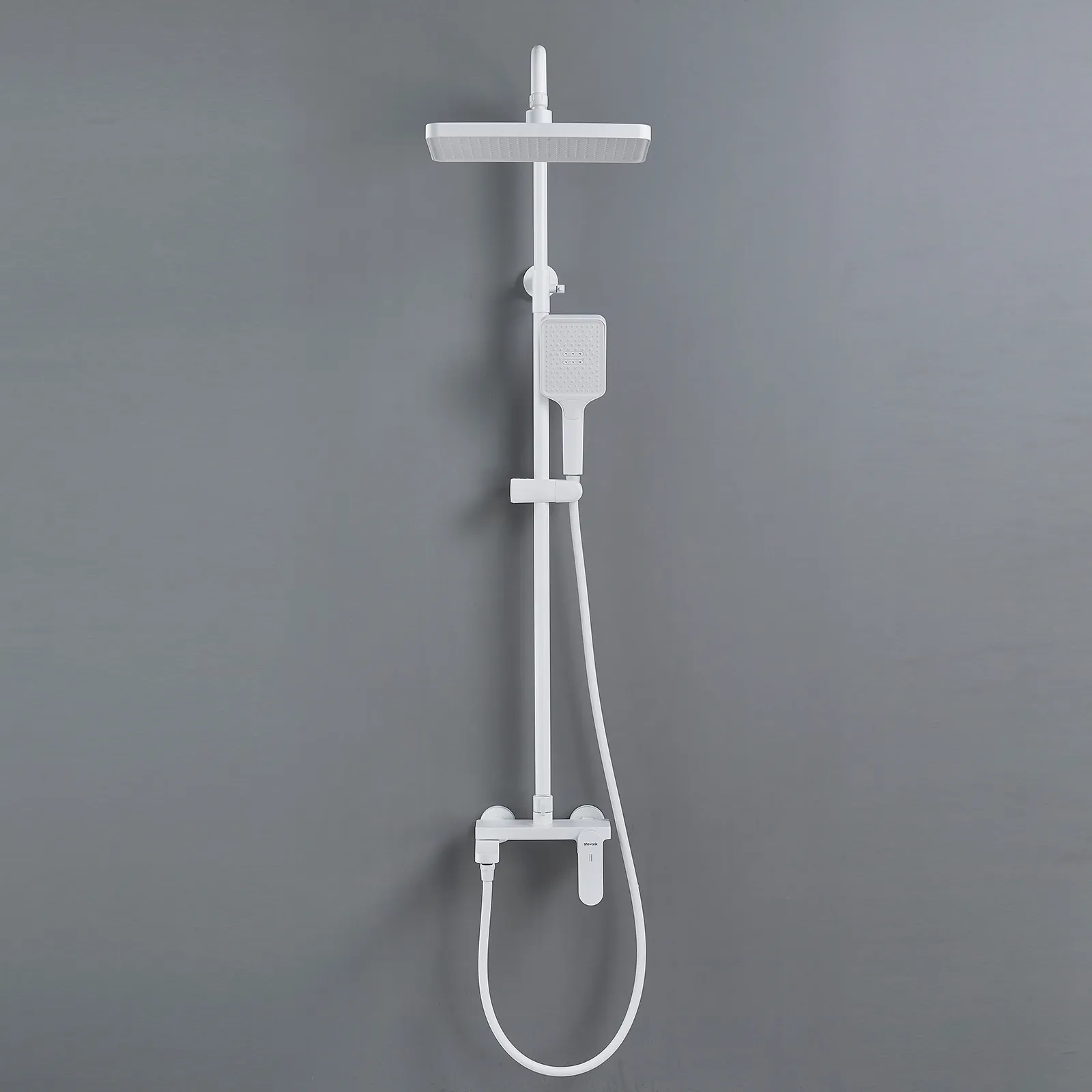 Душевая система Shevanik S4536C, белый