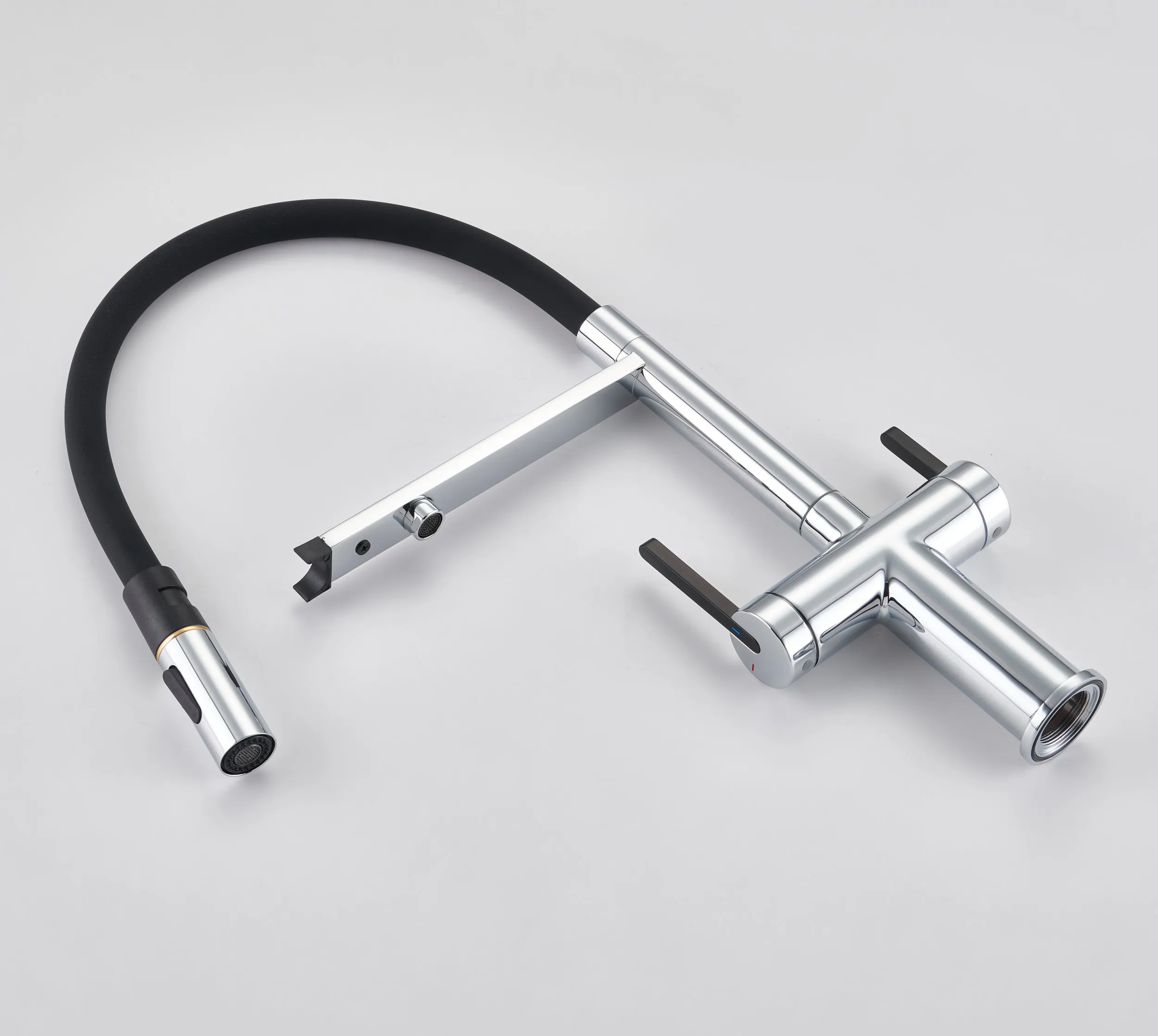 Смеситель для кухни с подключением фильтра для воды Rose R458, хром