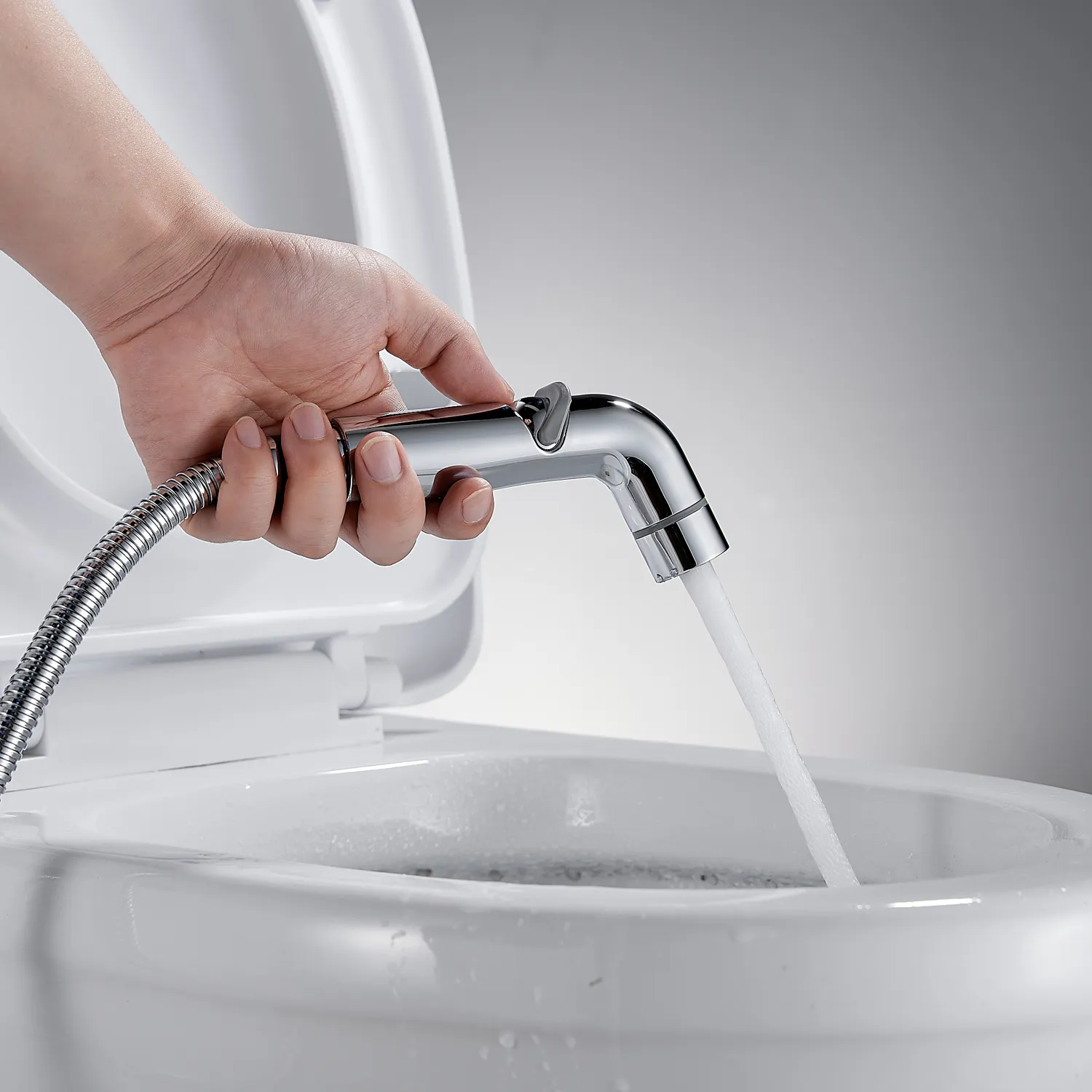 Гигиенический душ со смесителем Shevanik S4105, хром