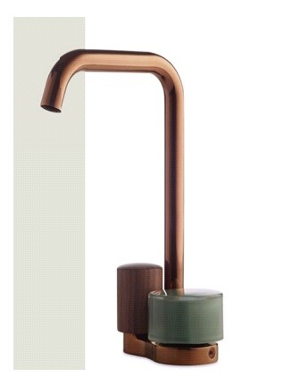 Смеситель для раковины Fima Carlo Frattini So, янтарная бронза (F3171BZL)