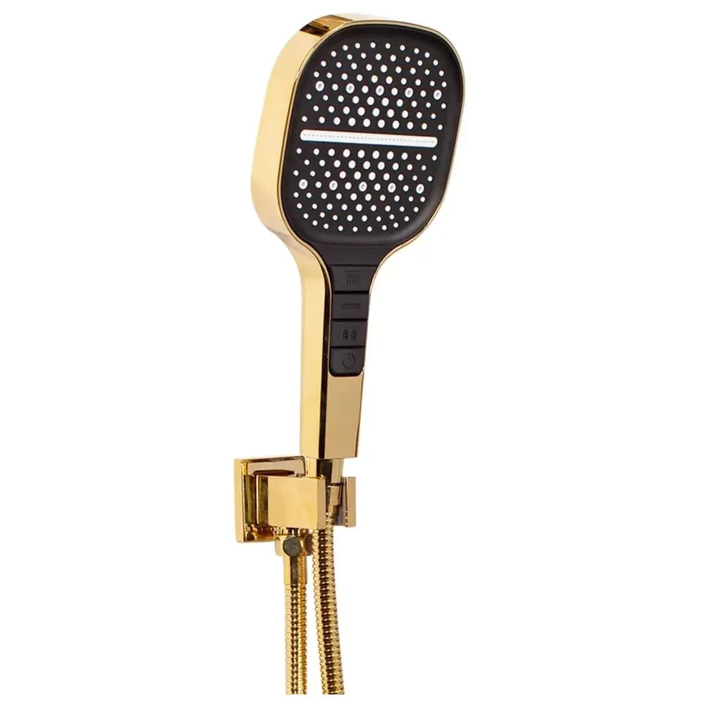 Душевая система встраиваемая (без излива) Hansberge H6070GO, золото