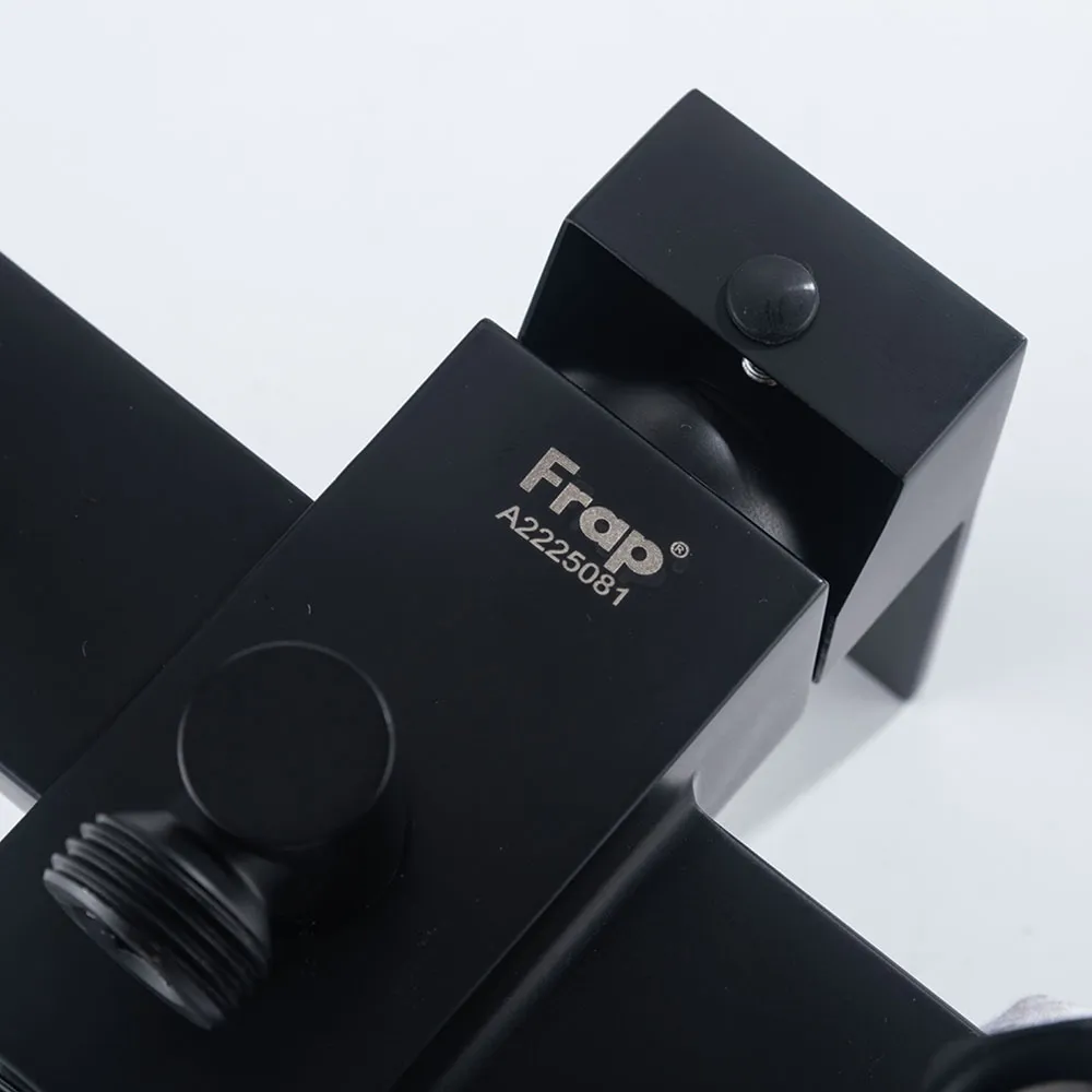 Смеситель для ванны FRAP F22802-26, черный