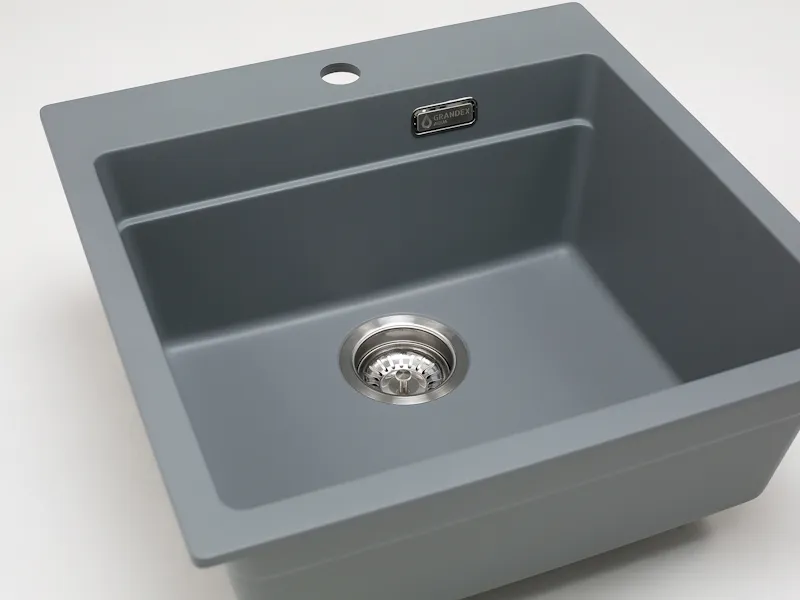 Кухонная мойка Grandex Aqua Comfort 500402, серый