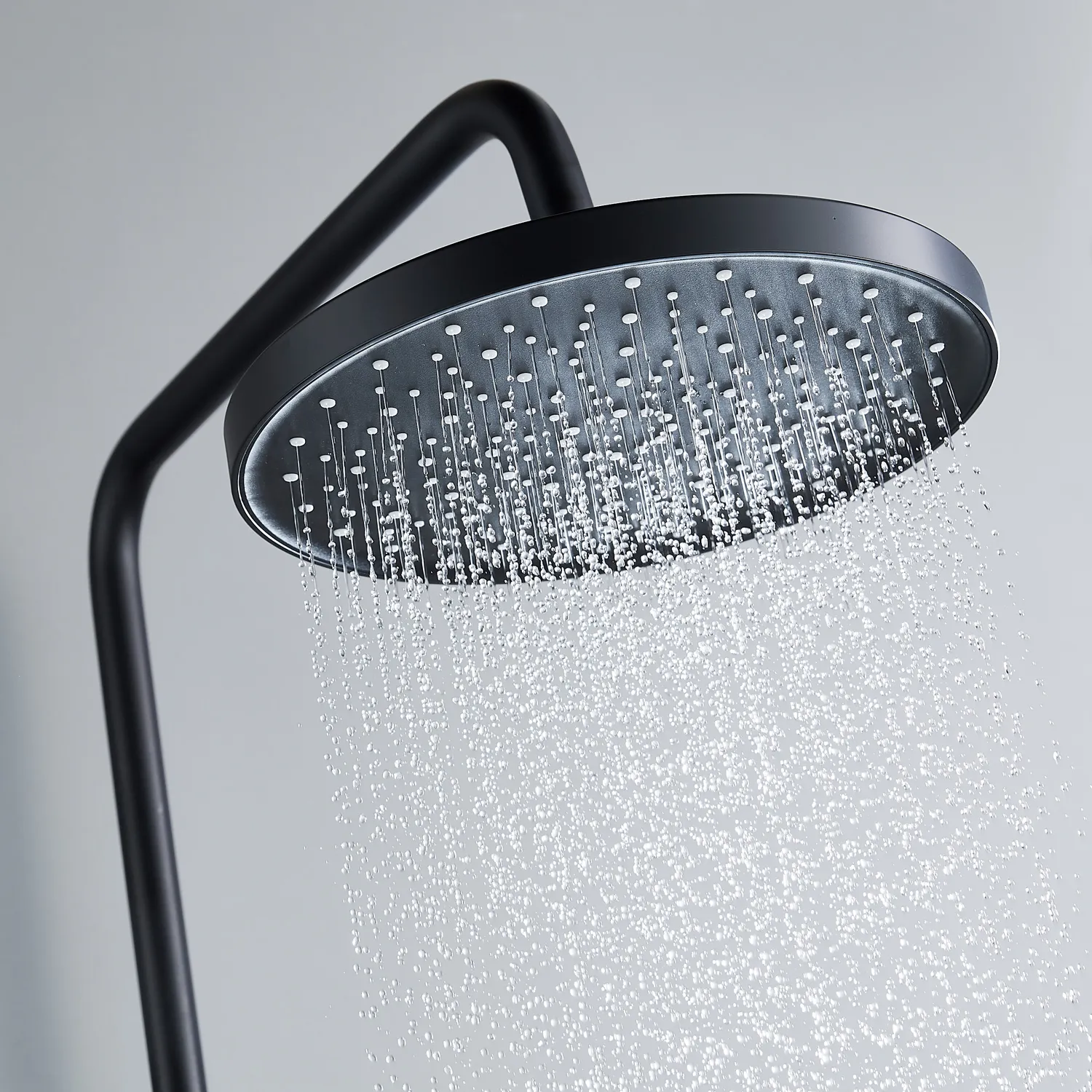 Душевая система Shevanik S4336H, черный