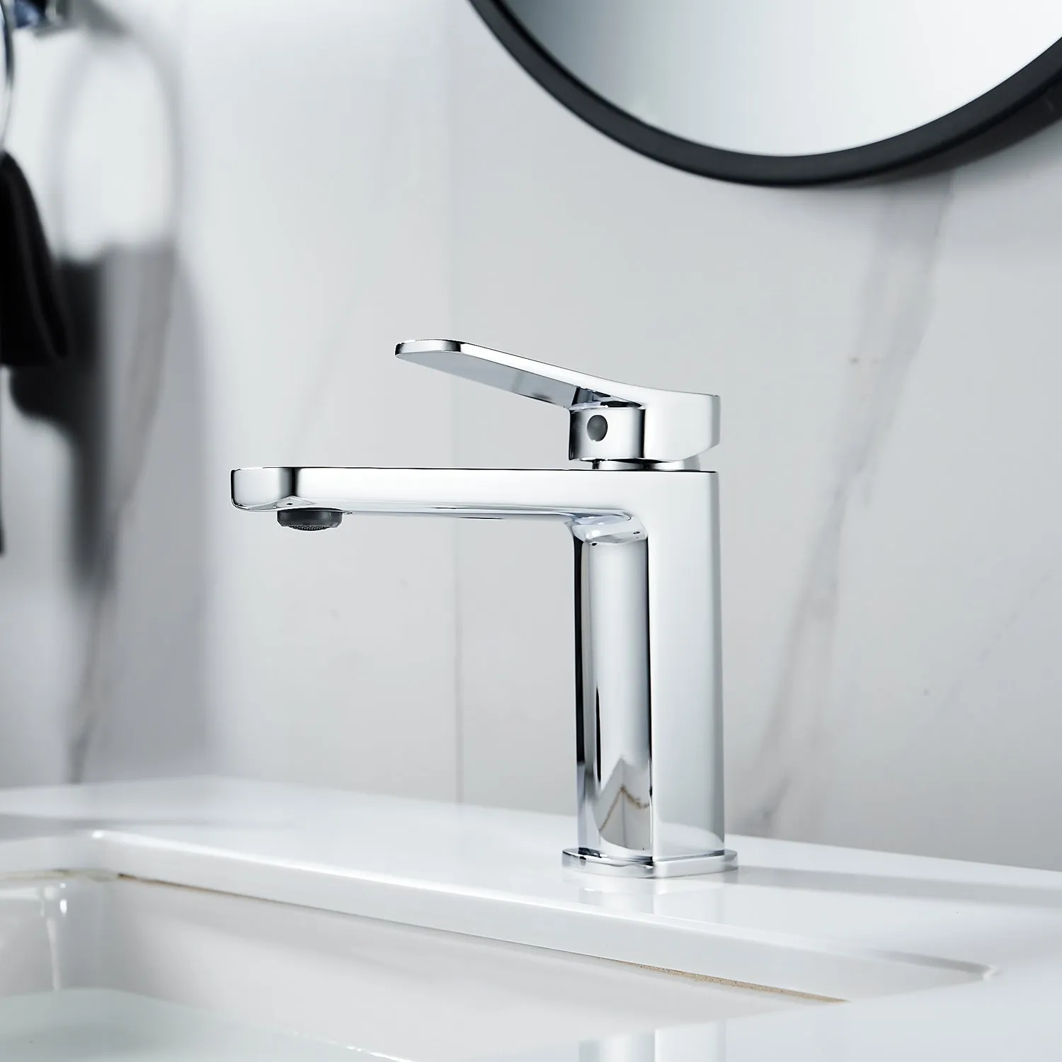 Смеситель для раковины Shevanik S9901, хром