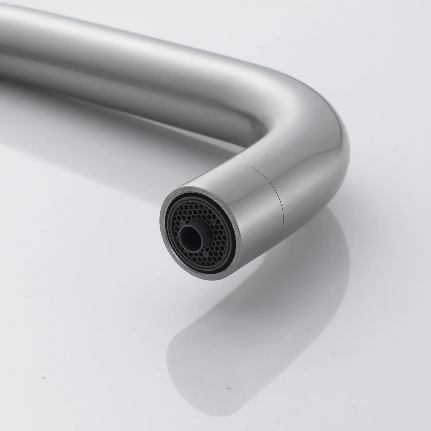 Смеситель для кухни с подключением фильтра Shevanik S528L, сатин