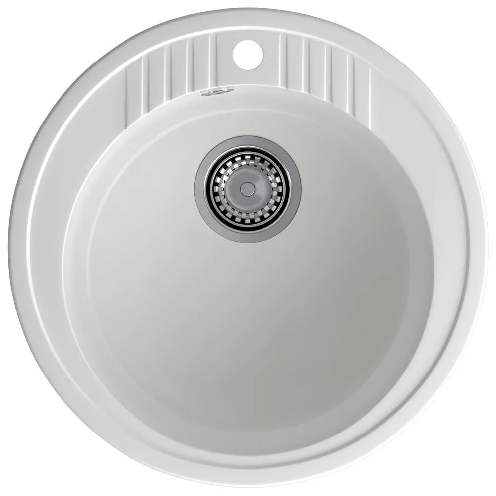 Кухонная мойка GranFest RONDO 520, иней