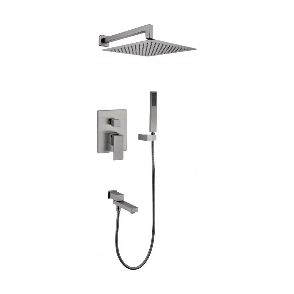 Душевая система встраиваемая Grocenberg GB5089BG-1, графит