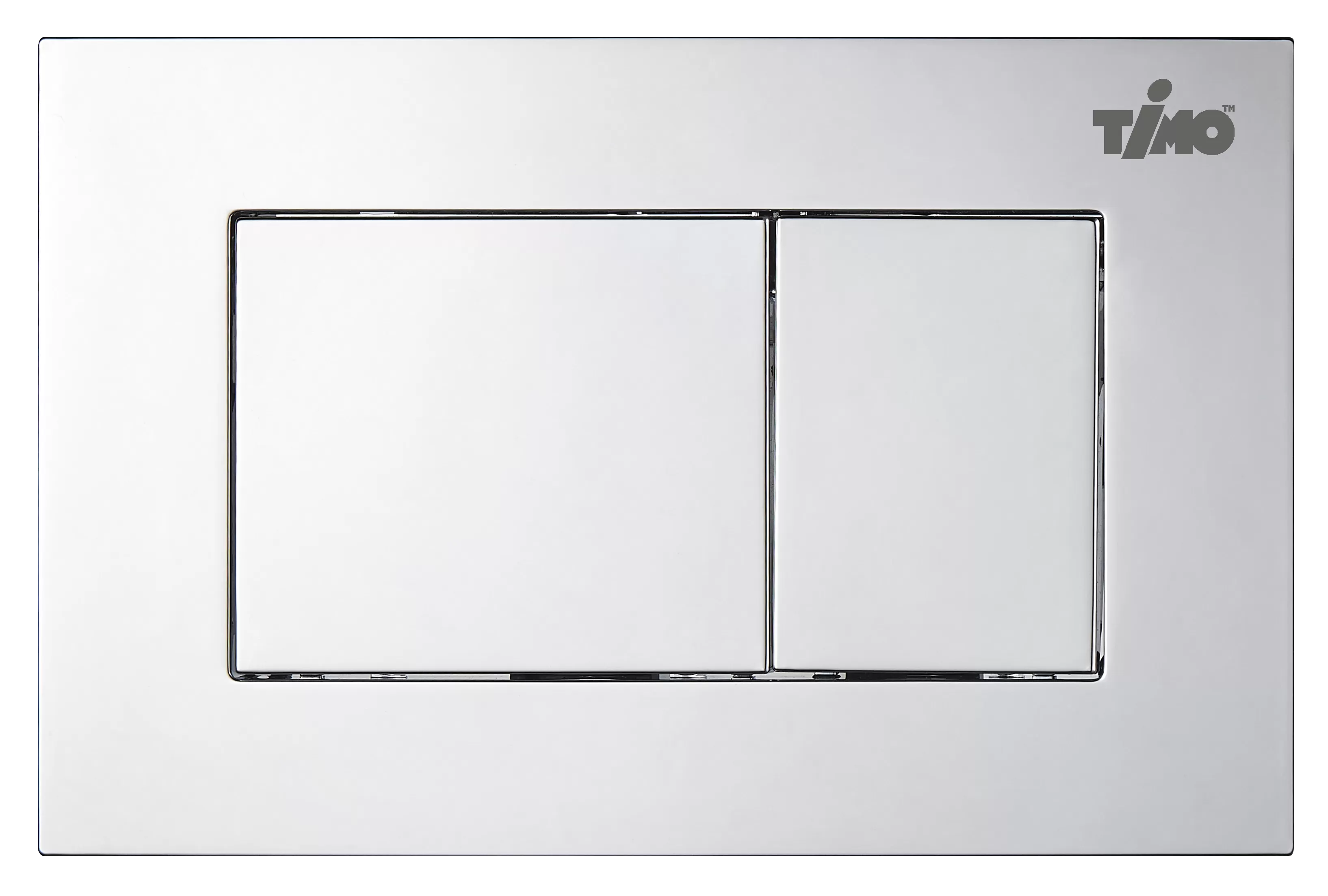 Кнопка смыва TIMO REKO 250x165 chrome (FP-004)