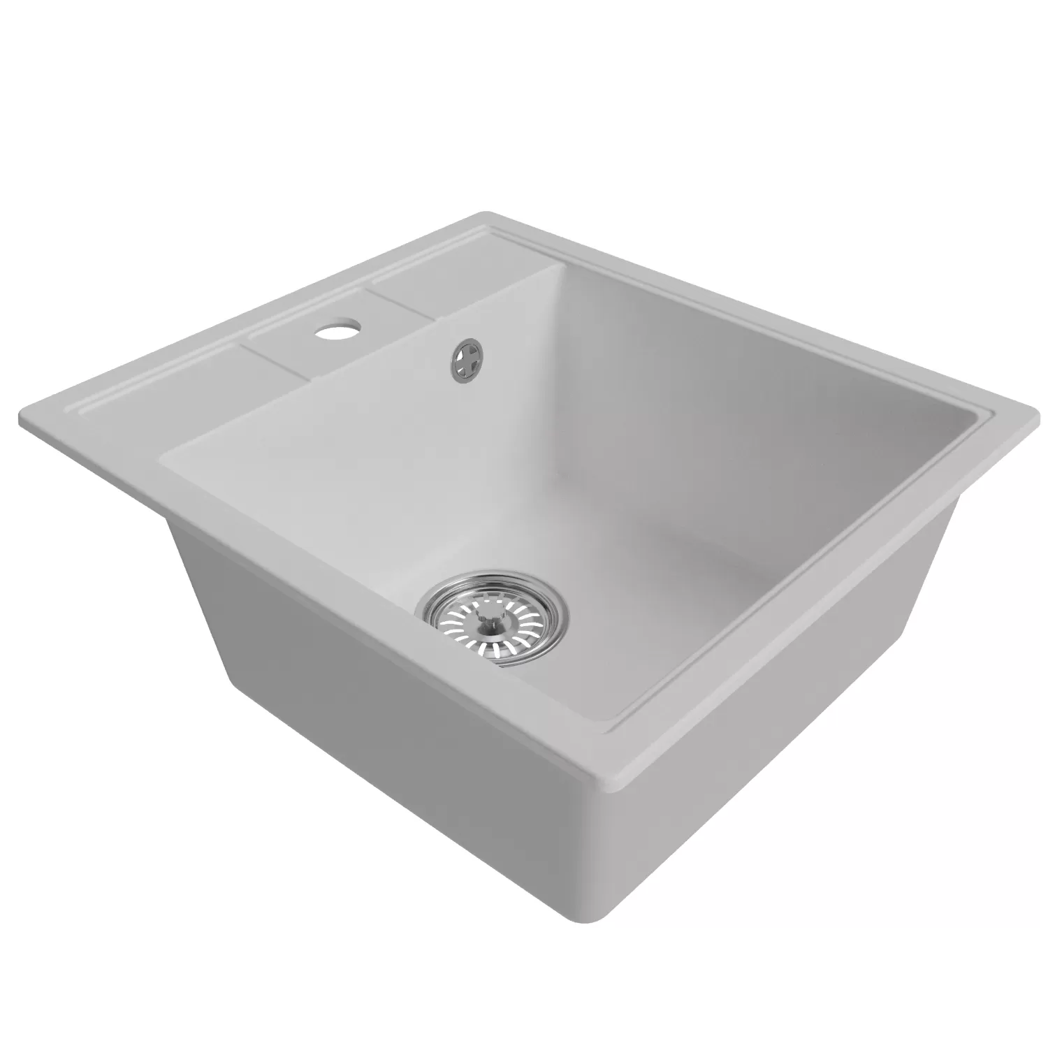Мойка MIXLINE ML-GM28 ультра-белая (341)  450*500*190мм NEW (552182)