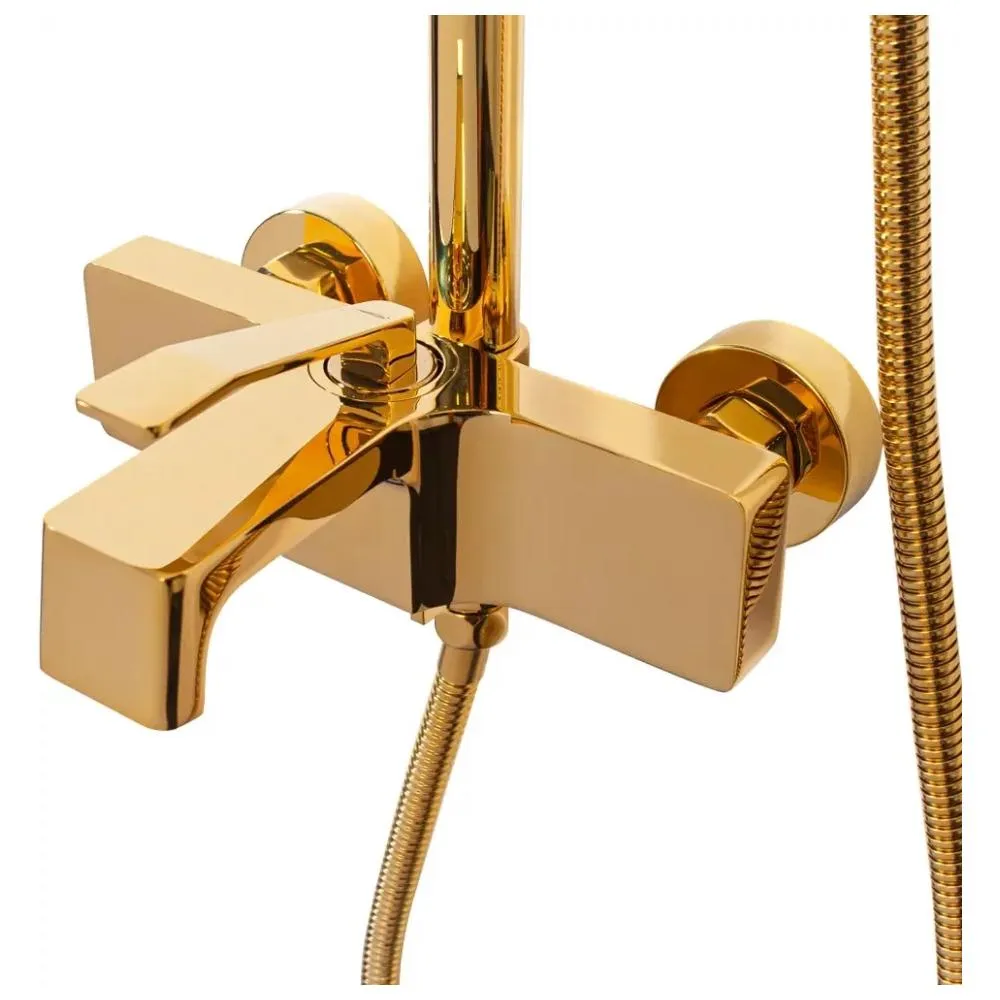 Душевая система Hansberge H5065GO, золото