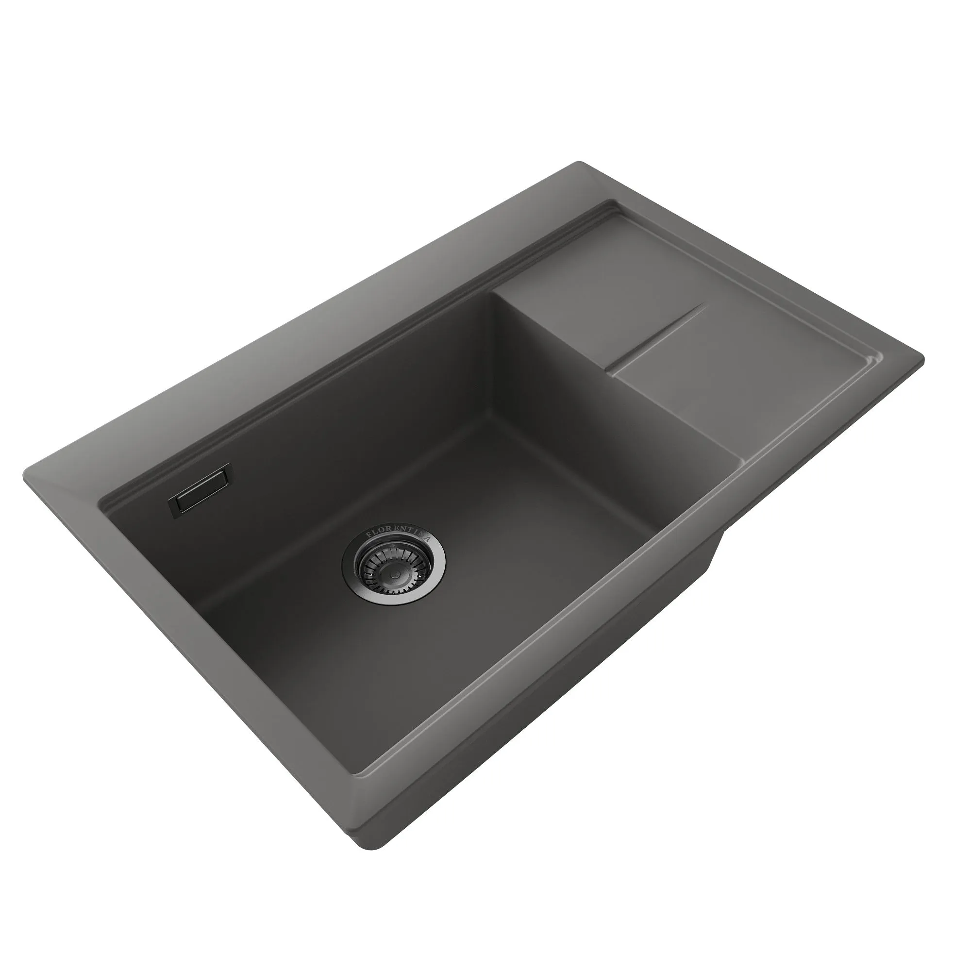 Кухонная мойка с разделочной доской Florentina РОССАНА 20.500.C0780.307, серый шёлк