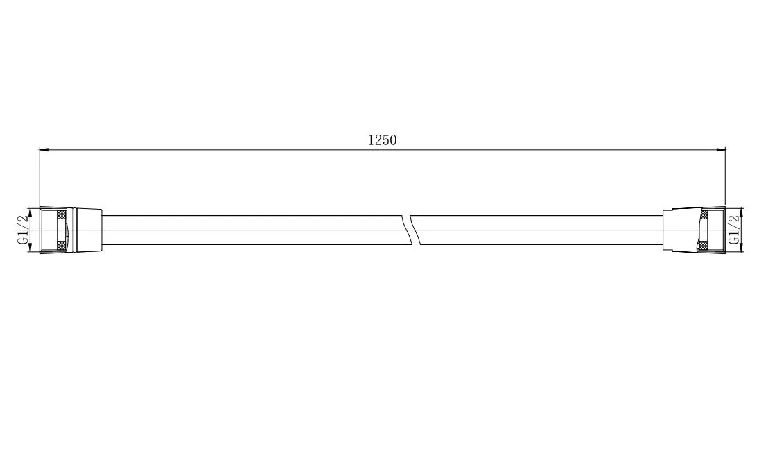 Шланг для душа AQUATEK AQ2110CR, 125см
